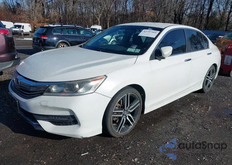2017 Honda Accord Sport Se из США, поврежденный, VIN 1HGCR2F15HA169243